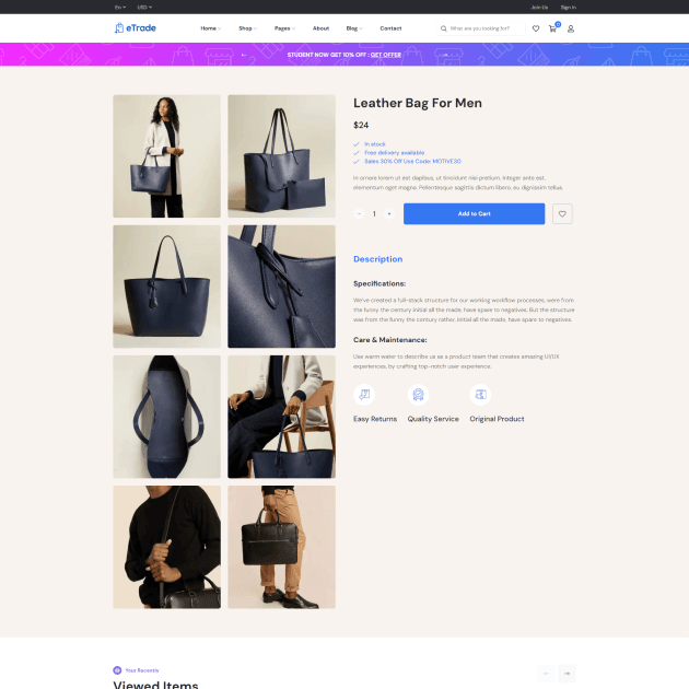 Product Variation 1